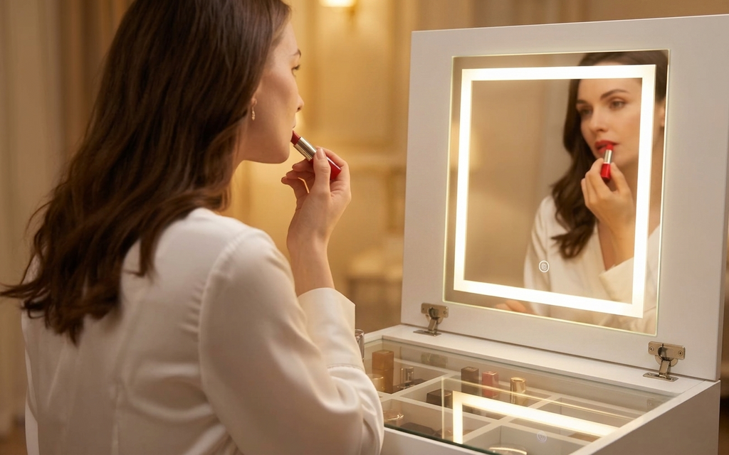 Make-up Table White.