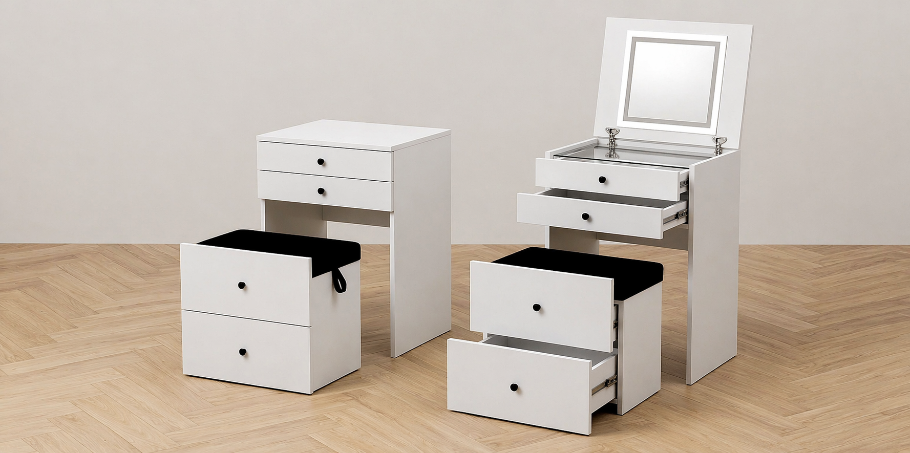 Make-up Table White.